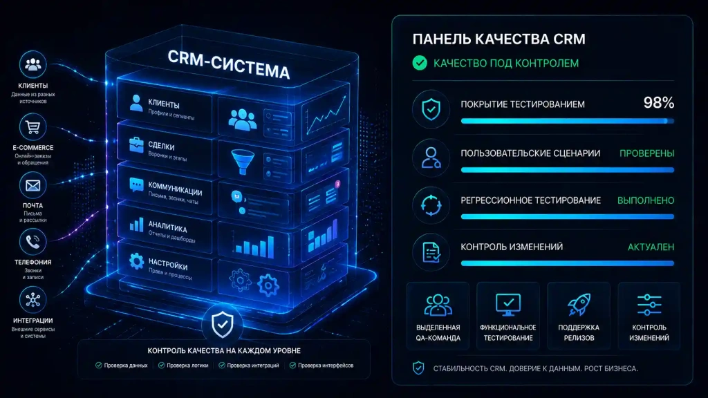 Тестирование программных и аппаратных решений для федеральной логистической компании: проверка оборудования, программного обеспечения, интеграций и цифровой инфраструктуры логистической сети