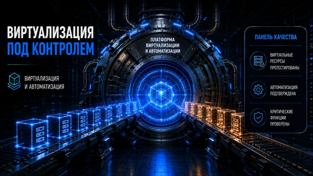 Тестирование платформы виртуализации, автоматизации хостинговых услуг и управления виртуальной инфраструктурой, проверка стабильности и качества инфраструктурных сервисов
