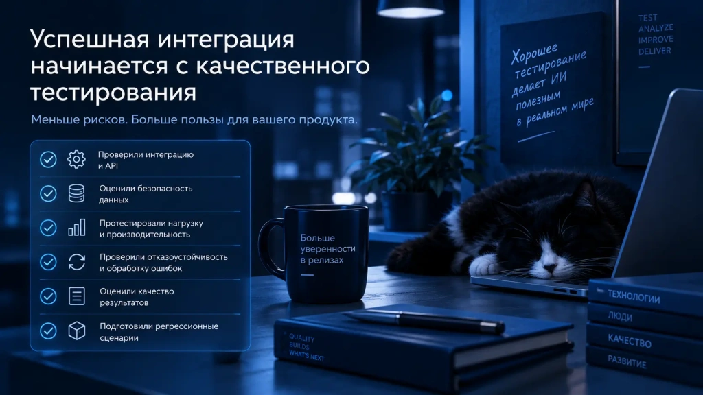 Что проверить перед запуском интеграции с ИИ-сервисом